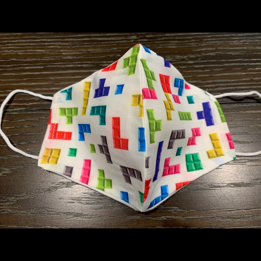1 /$5 Stylish Tetris Face mask 😷